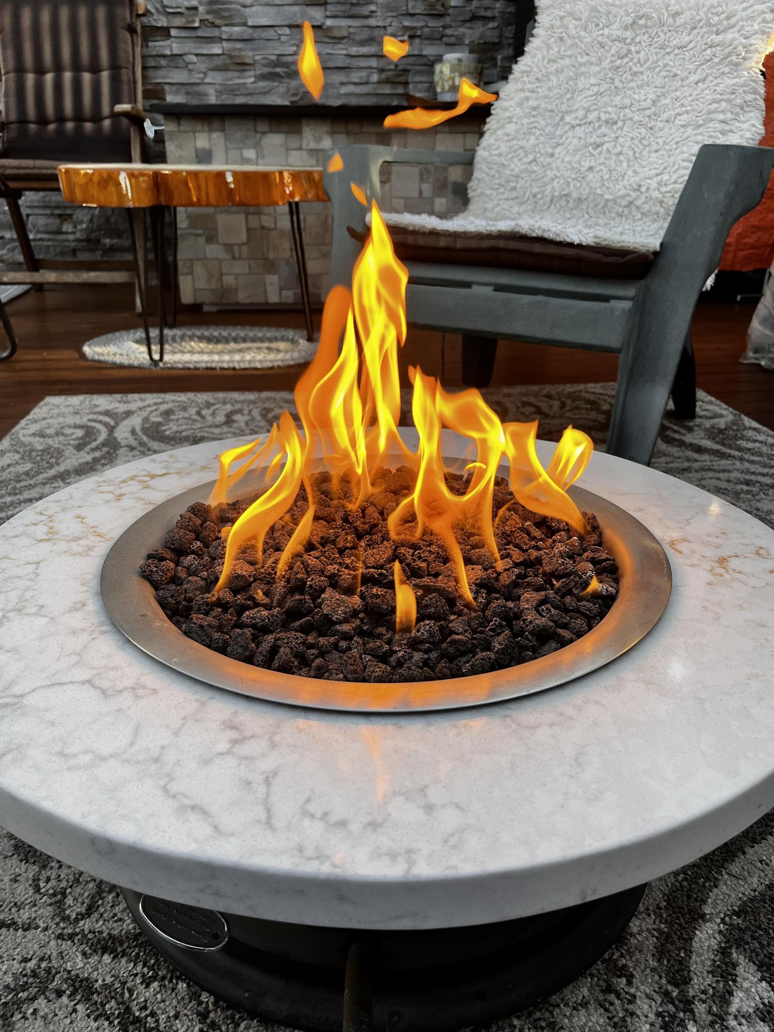 Modern Custom Outdoor Firepit