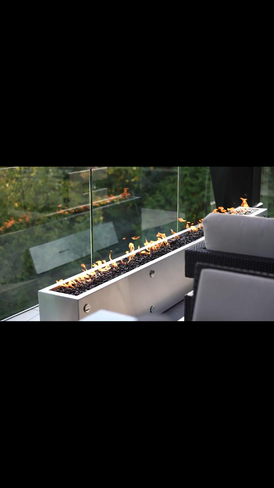 modern fire pits