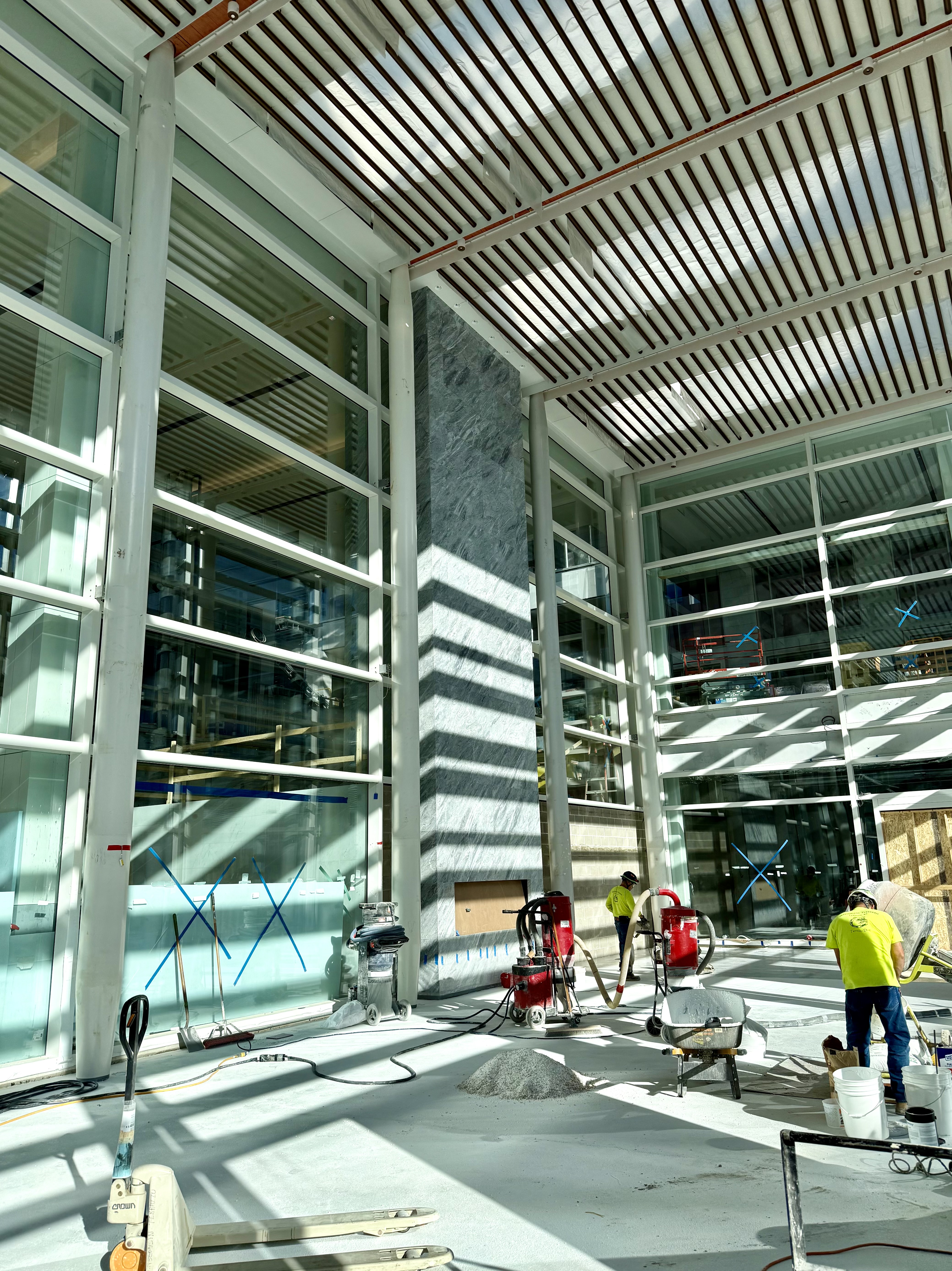 custom fireplace installation