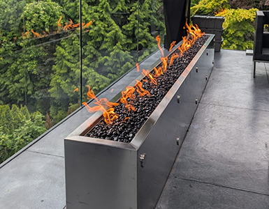 Fire pit West Vancouver